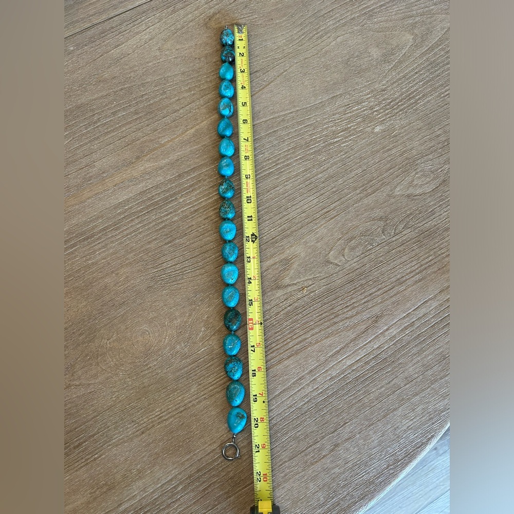 Chunky turquoise necklace